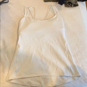 lululemon white tank